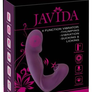 Javida 4 Function Vibrator - Intensive Dual-Stimulation