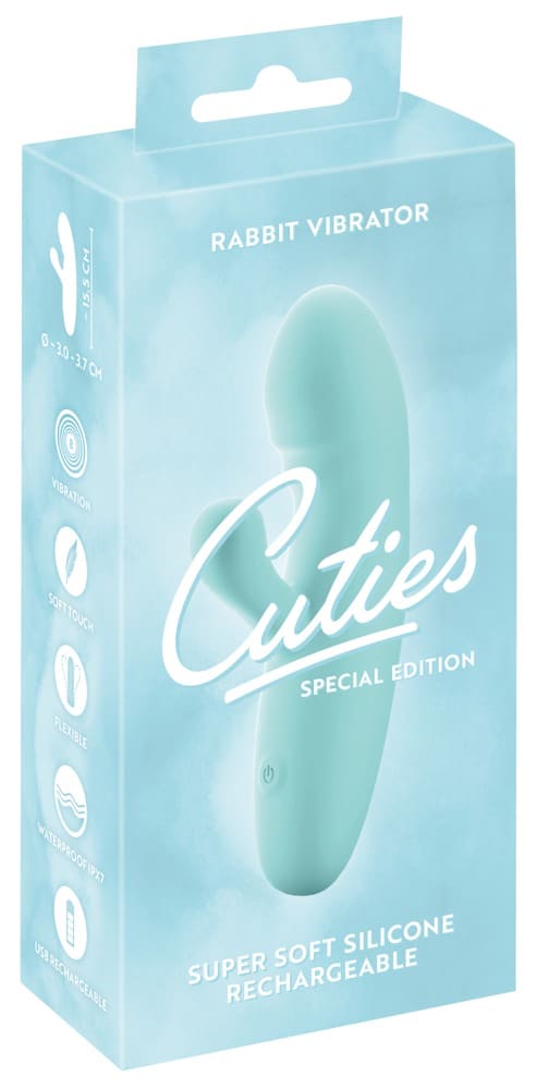 Cuties Rabbit Vibrator - Mini-Silikonvibrator für G-Zone und Klitoris