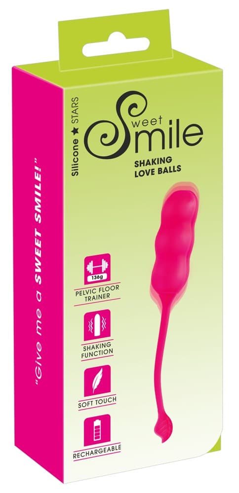 Sweet Smile Shaking Love Balls - Intensives Beckenboden-Training mit Spaß