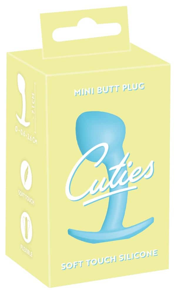 Cuties Mini Butt Plug - Ideal gebogener Analplug für Einsteiger:innen