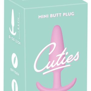 Cuties Silikon Mini Butt Plug - Perfekter Einsteigerplug