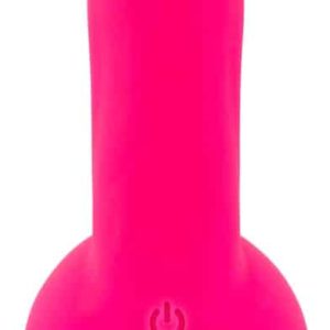 Sweet Smile Kraftvibrator mit Saugfuß - 10 Vibrationsmodi, strap-on kompatibel