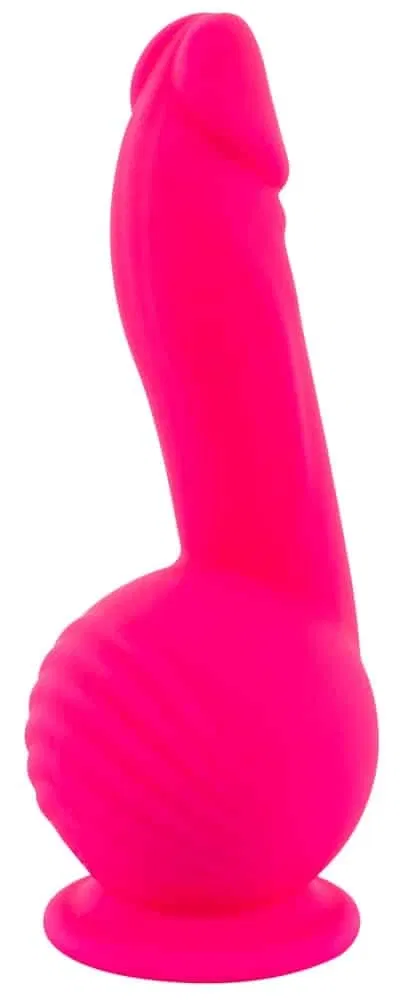 Sweet Smile Kraftvibrator mit Saugfuß - 10 Vibrationsmodi, strap-on kompatibel