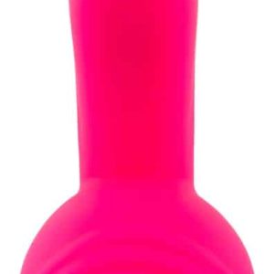 Sweet Smile Kraftvibrator mit Saugfuß - 10 Vibrationsmodi, strap-on kompatibel