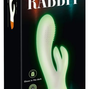 You2Toys Leuchtender Rabbitvibrator - Ideal gebogen, 10 Vibrationsmodi, wasserdicht