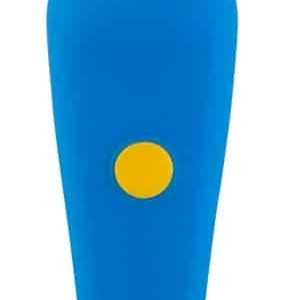 You2Toys - Kompakter wand vibrator, trendiges Color-Blocking Blau/Pink/Gelb