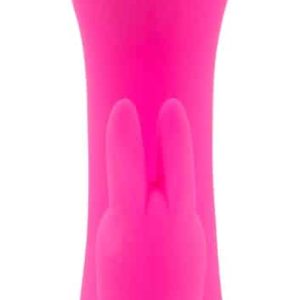 bunt. Kraftvoller Rabbit Vibrator - Intensive Stimulation Pink/Blau