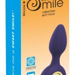 Sweet Smile Analplug mit 12 Vibrationsmodi Lila/Gold