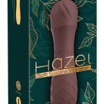 You2Toys Hazel Soft Silicone Vibrator01 - Flexibler Kopf, 10 Vibrationsmodi, Samtig-seidige Oberfläche Braun/Gold