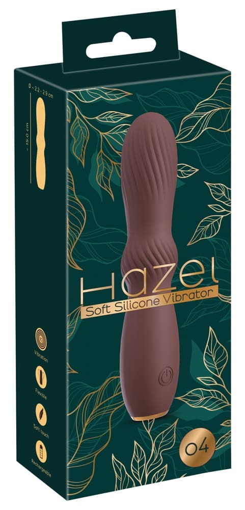 You2Toys Hazel Vibrator - Schlanker Power-Vibe mit vielseitiger Reizstruktur Braun/Gold