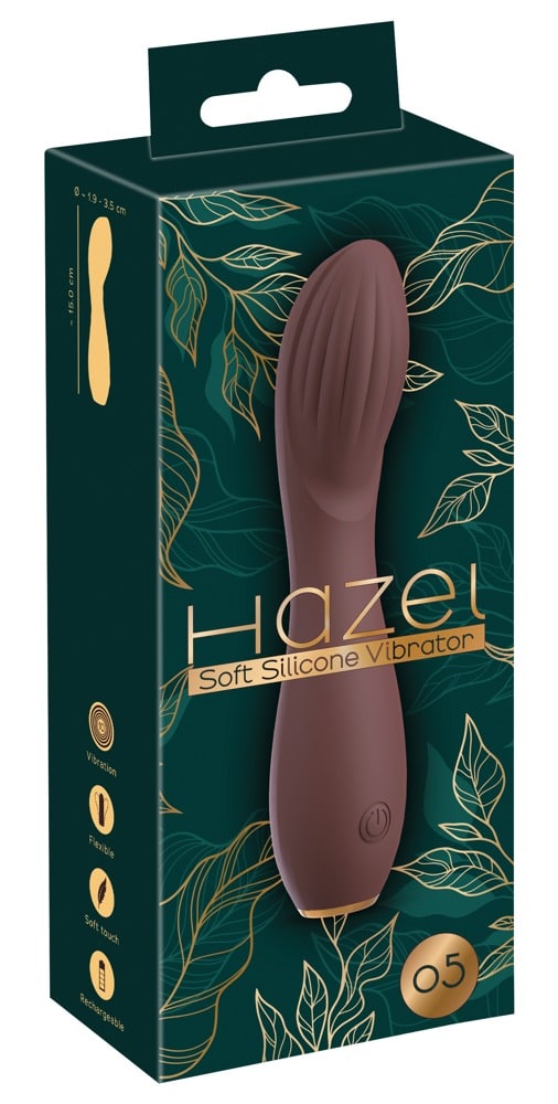 You2Toys Hazel G-Punkt Vibrator - Flexibel, Vielseitig, Samtig Braun/Gold