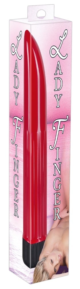 Vibrator "Ladyfinger" rot