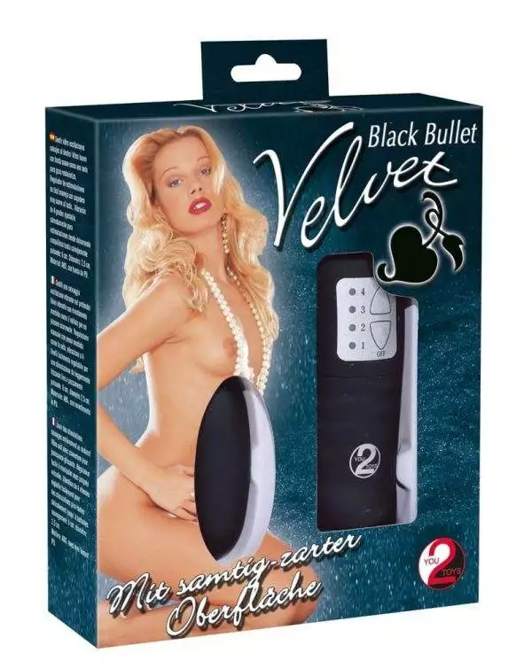 05626610000_verp You2Toys Vibro-Ei Velvet Black Bullet (1 Stück)