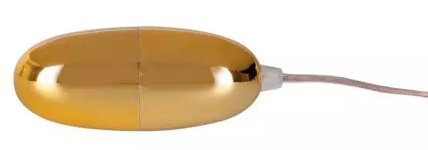 You2Toys Golden Star Vibroei - Stufenlose Vibration, kabelgebundene Fernbedienung gold (1 Stück) You2Toys Golden Star Vibroei - Stufenlose Vibration, kabelgebundene Fernbedienung gold (1 Stück)