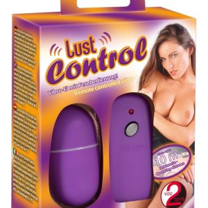 You2Toys Lust Control Purple - Vibro-Ei mit Fernbedienung, 10 m Reichweite (1 Stück)