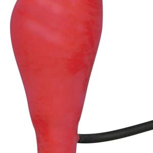 You2Toys Roter Vibro-Penis, aufpumpbar - Für totalen Lust-Genuss!