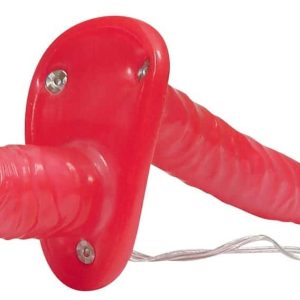 Bad Kitty Strap-On Duo - Doppelvibrator für Stoßvergnügen