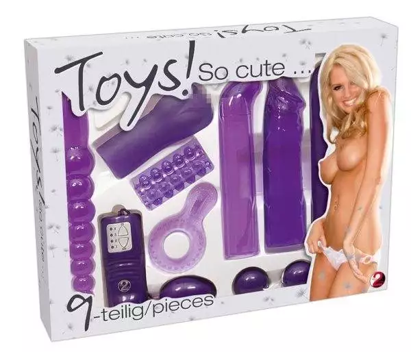 05717680000_verp You2Toys Lila-Lovetoy-Set: 9-teiliges Sexspielzeug