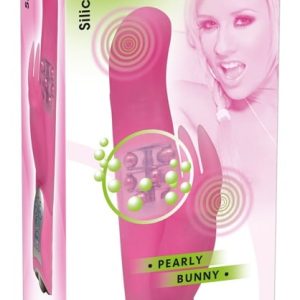 Sweet Smile Pearl Bunny Vibrator pink