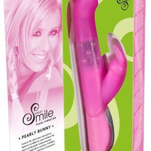 Sweet Smile Pearl Bunny Vibrator pink