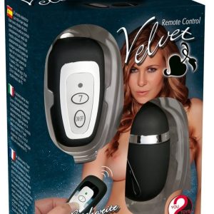 You2Toys Velvet Vibro-Ei - 7-Stufen-Vibration, kabellos, inkl. Batterien