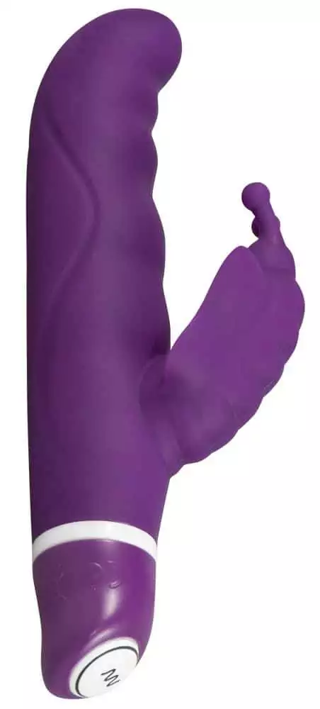 Sweet Smile G-Butterfly - Rabbitvibrator mit gekrümmter Spitze, 7 Vibrationsmodi