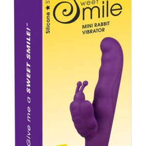 Sweet Smile G-Butterfly - Rabbitvibrator mit gekrümmter Spitze, 7 Vibrationsmodi