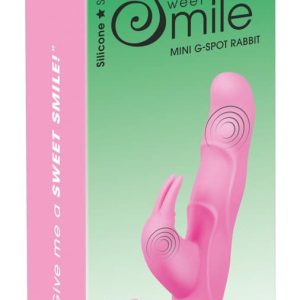 Sweet Smile G-Bunny - Rabbitvibrator mit G-Punkt-Spitze, 2 Motoren, 7 Vibrationsmodi