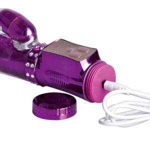 You2Toys Häschen Vibrator - 8-Stufen-Rotation, 36 Vibrationsprogramme pink transparent