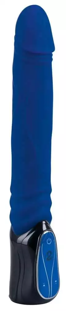You2Toys Vibrator Hammer Blue - Stoßfunktion, Reizstruktur, hochwertiges Silikon Dunkelblau You2Toys Vibrator Hammer Blue - Stoßfunktion, Reizstruktur, hochwertiges Silikon Dunkelblau