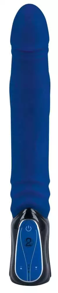 You2Toys Vibrator Hammer Blue - Stoßfunktion, Reizstruktur, hochwertiges Silikon Dunkelblau You2Toys Vibrator Hammer Blue - Stoßfunktion, Reizstruktur, hochwertiges Silikon Dunkelblau