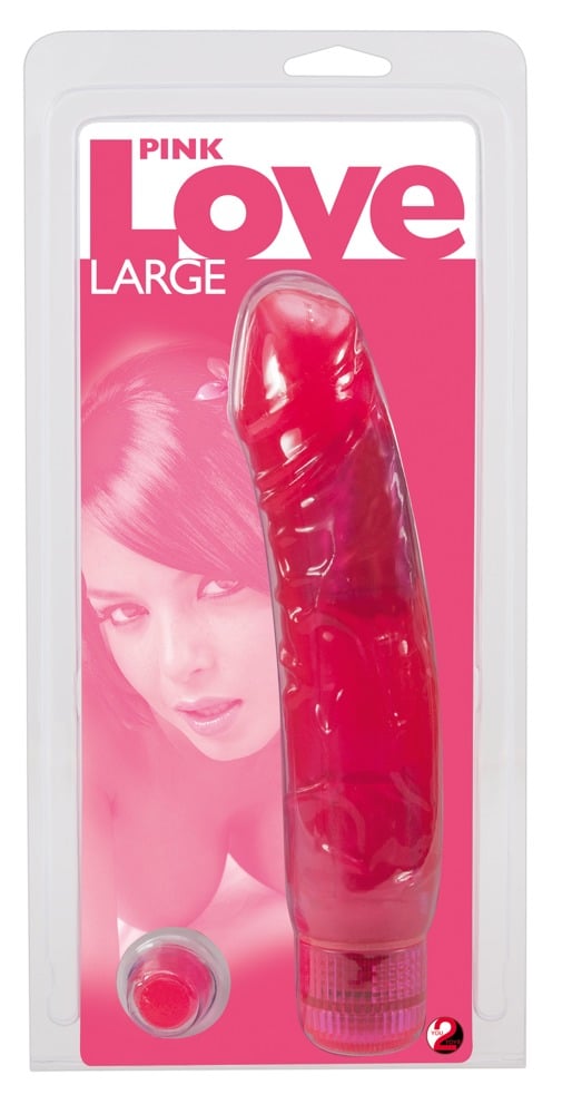 You2Toys - Flexi Love Vibrator transparent/pink