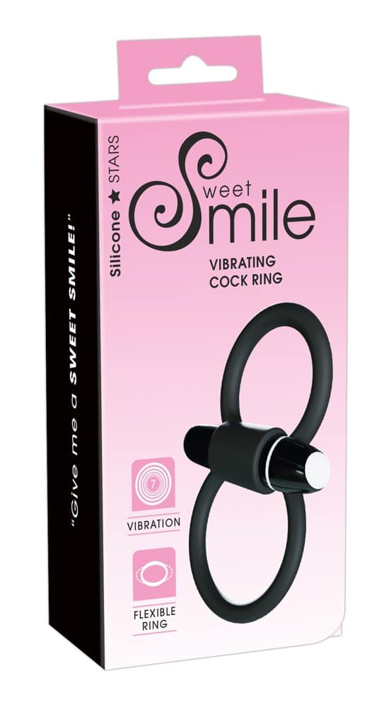 Sweet Smile Vibro-Penisring: Starke Vibrationen für pure Lust