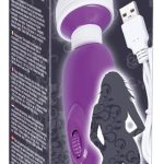 You2Toys Spa Mini Massager - Kabelloser Massagestab für entspannende Vibes Violett und weiß