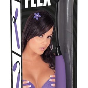 You2Toys Flex Vibrator - Flexibler Stabvibrator mit langer Reichweite lila mit schwarz