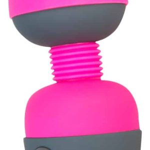 palmpower Massager - Handlicher Massager mit Multispeed-Vibration Grau/Pink