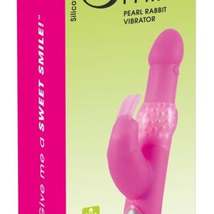 Sweet Smile Pearly Rabbit - Silikon-Vibrator mit Klitoris-Vibro-Bunny