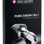 Mystim Pubic Enemy No 1 - Peniskäfig mit E-Stim