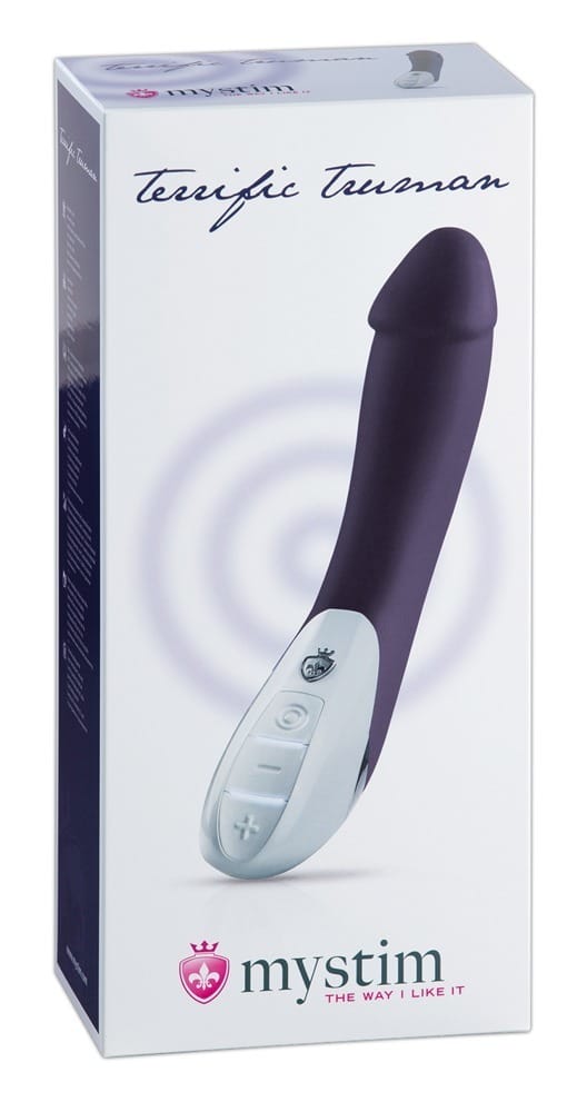 Mystim Terrific Truman - Flüsterleiser Vibrator mit 2 Motoren midnight sky