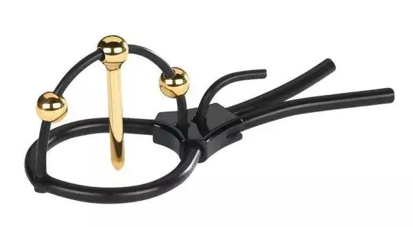 Mystim Eichelschlaufe Gold-Dilator Schwarz/Gold Mystim Eichelschlaufe Gold-Dilator Schwarz/Gold