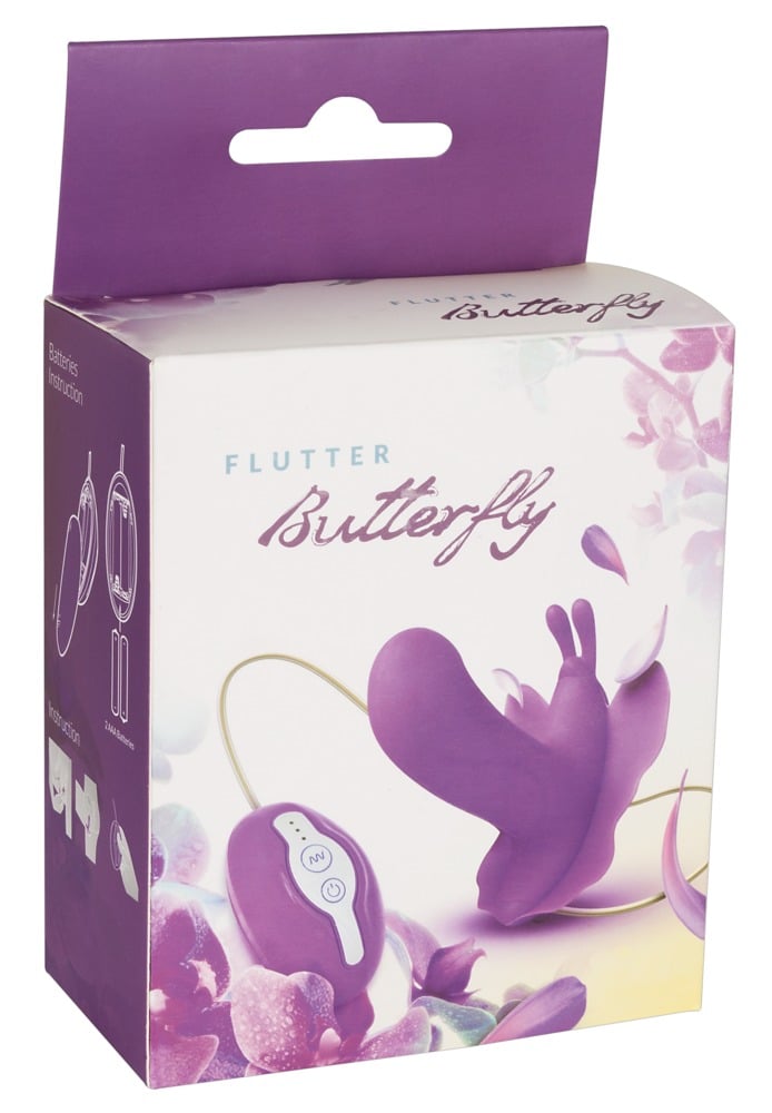 Seven Creations Flutter Butterfly - Rabbitvibrator mit lustvollen Schwingungen Lila