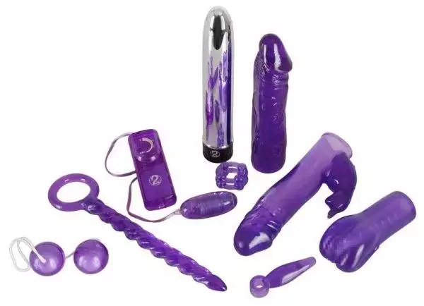 You2Toys Lustset: Purple Vibrator, Penishülle, Dildo, Vibro-Ei, Masturbator, Analfinger Lila You2Toys Lustset: Purple Vibrator, Penishülle, Dildo, Vibro-Ei, Masturbator, Analfinger Lila