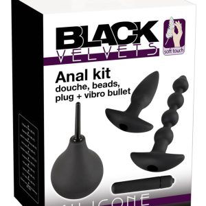 Black Velvets Anal Set inkl. Vibrator