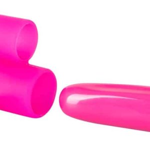 Sweet Smile Delfin Vibrator - Samtig weich, 7 Vibrationsmodi Neonrosa