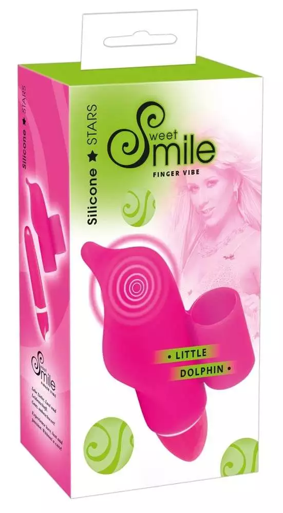 Sweet Smile Delfin Vibrator - Samtig weich, 7 Vibrationsmodi Neonrosa