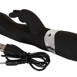 Sweet Smile Rabbitvibrator - Samtige Verwöhnung mit 2 Motoren & 7 Vibrationsmodi