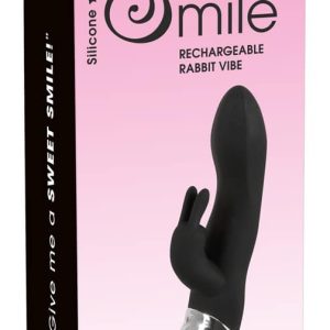 Sweet Smile Rabbitvibrator - Samtige Verwöhnung mit 2 Motoren & 7 Vibrationsmodi