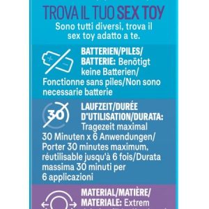 Durex Pleasure Ring - Dehnbarer Silikonring für längeres Vergnügen