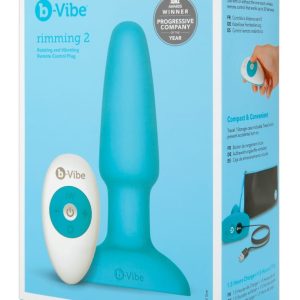 b-Vibe rimming Plug 2 Blue