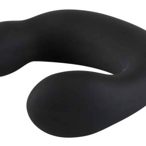 Rebel Prostate Stimulator - C-förmiger Prostatavibrator Schwarz, Silber